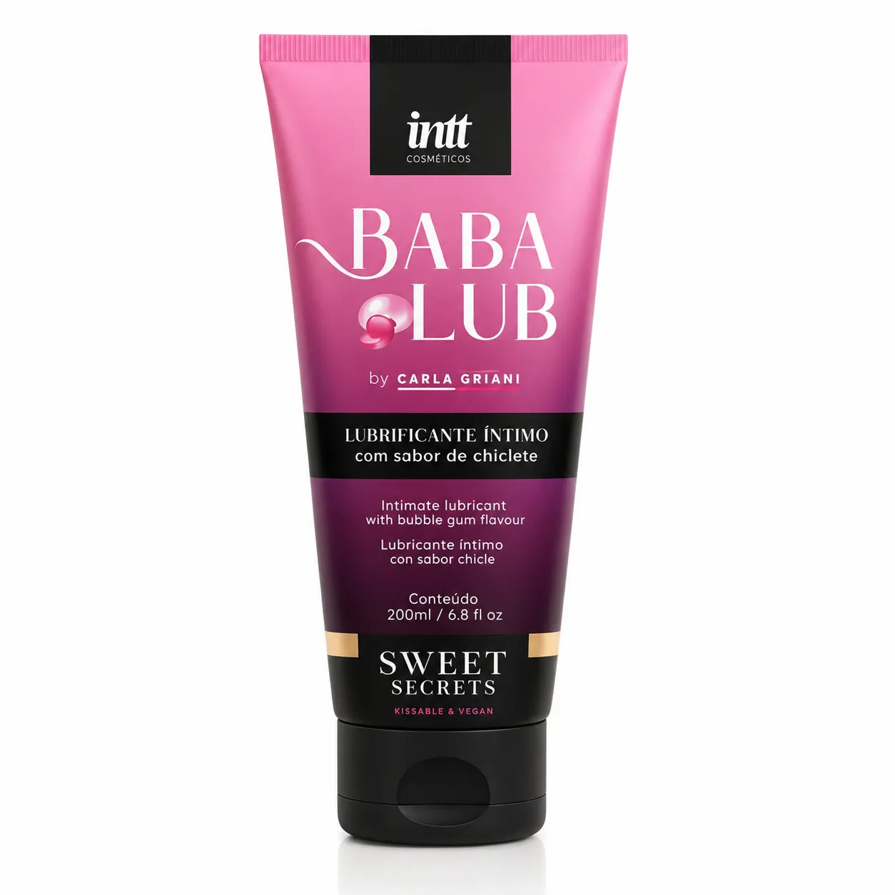 Lubrificante Babalub Chiclete 50ml – Intt