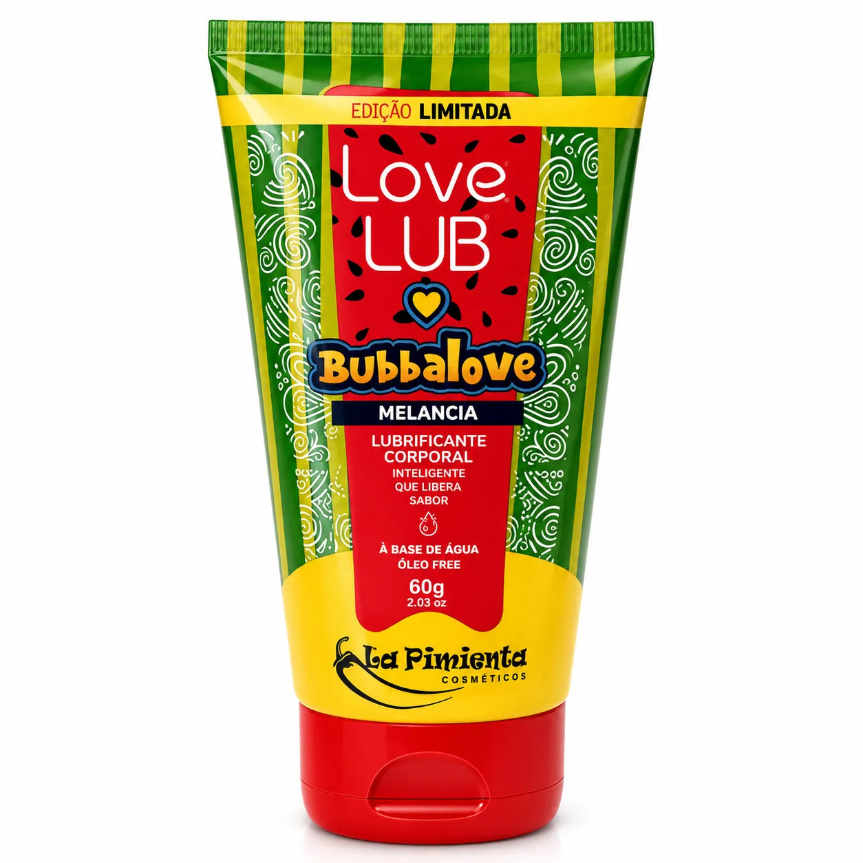 Lubrificante Bubbalove Melancia 60g – La Pimienta