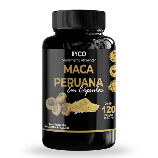 Maca Peruana Original 120 Cápsulas