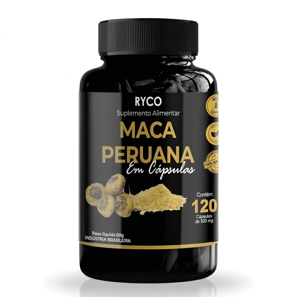Maca Peruana Original 120 Cápsulas
