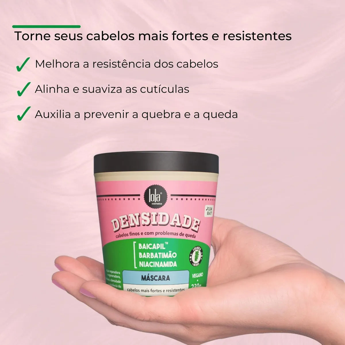 Máscara Capilar Densidade Lola Cosmetics 230g