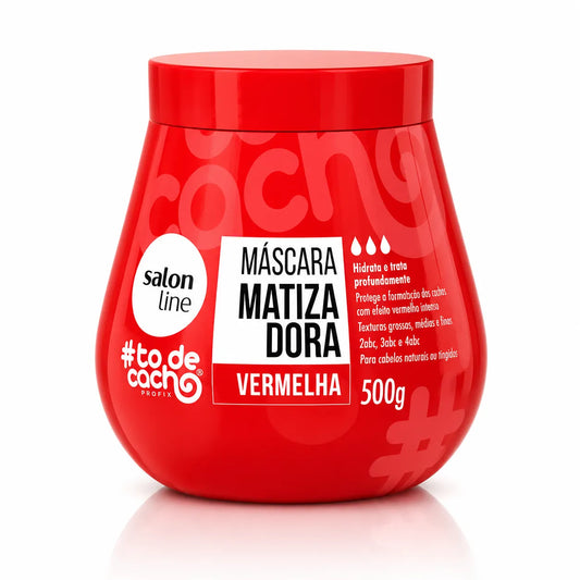 Máscara Matizadora Vermelha 500g – Salon Line