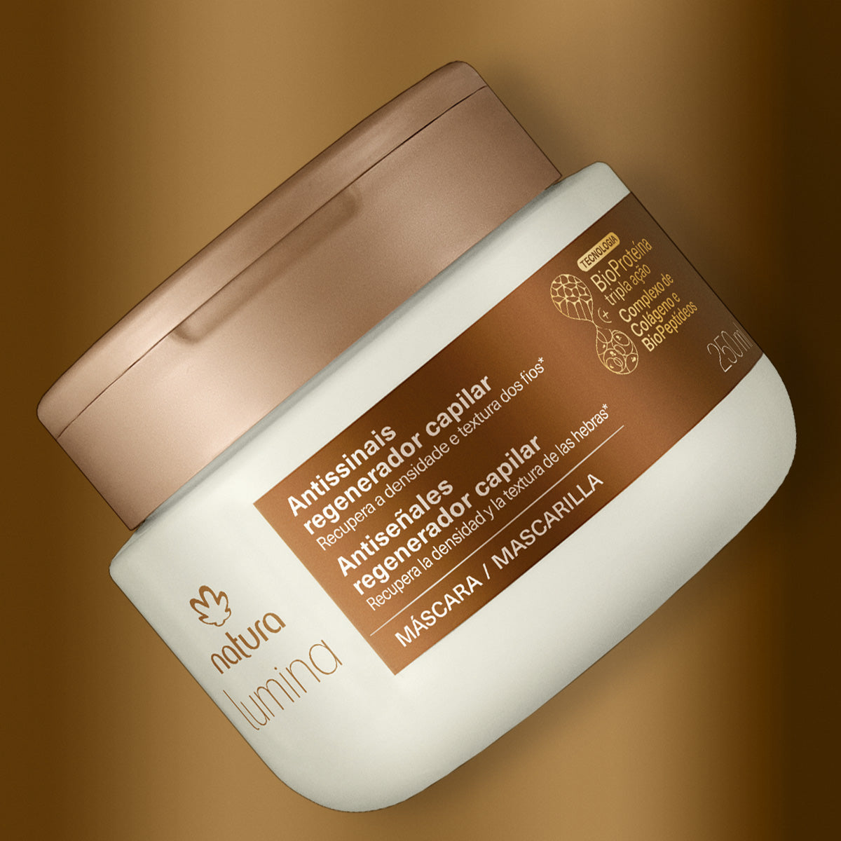 Kit Lumina Antissinais Regenerador Capilar Completo – 4 produtos