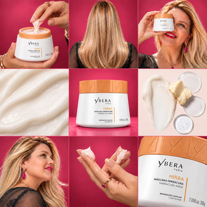 Máscara Capilar MirraCura 200g – Ybera