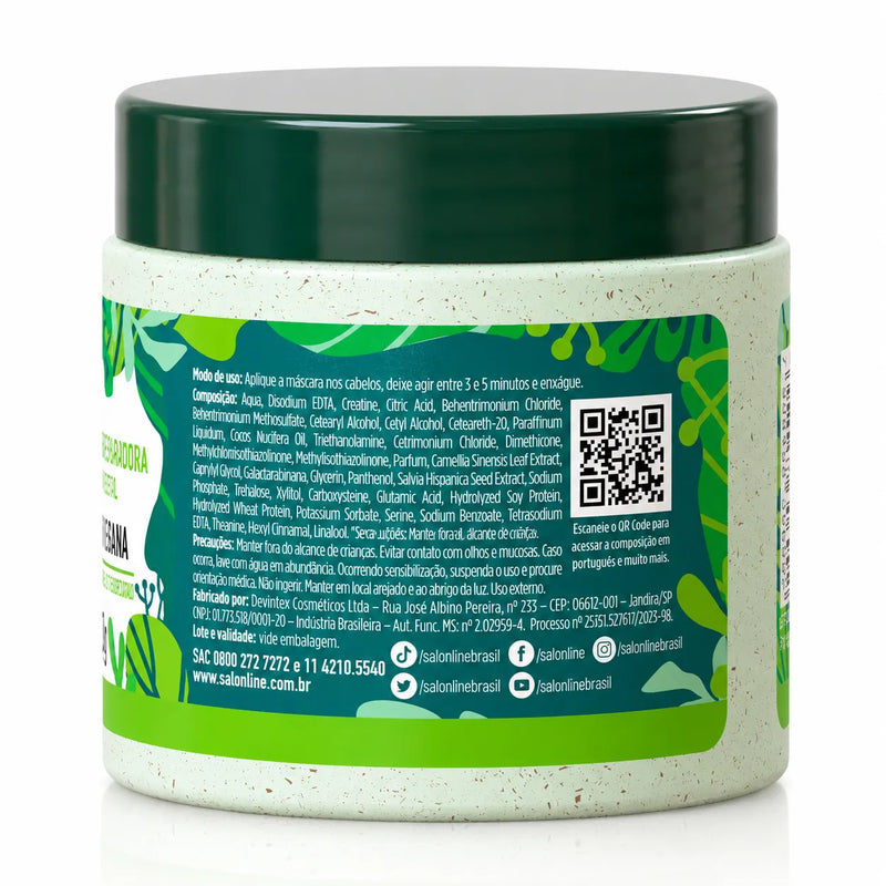 Máscara Reconstrução Reparadora 200g – Salon Line
