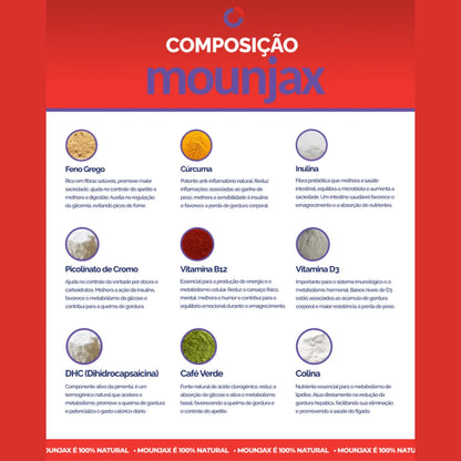 Mounjax Suplemento Alimentar Líquido 30ml – Mounjax