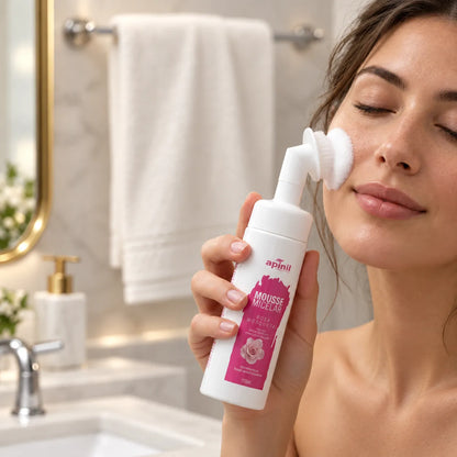 Mousse Micelar Rosa Mosqueta 150ml – Apinil Cosméticos