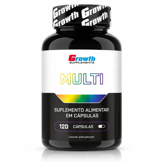 Multivitamínico 120 Cápsulas – Growth Supplements