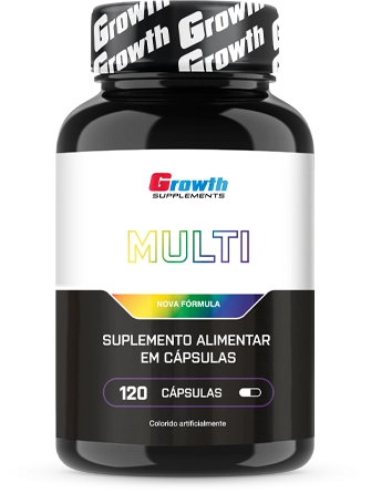 Multivitamínico (120 cáps) - Growth Supplements