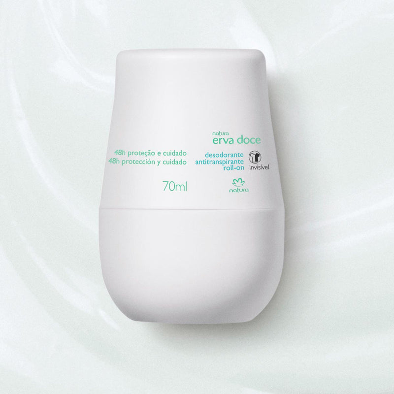Desodorante Antitranspirante Roll-on Erva Doce – Natura