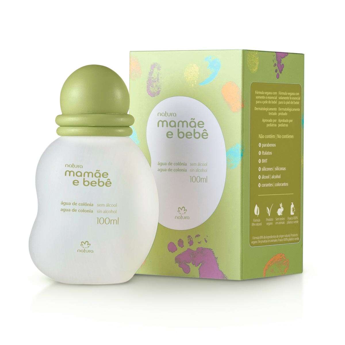 Mamãe e Bebê Água de Colônia 100ml