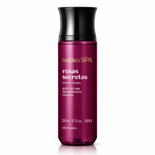 Body Splash Nativa SPA Rosas Secretas 200ml – O Boticário