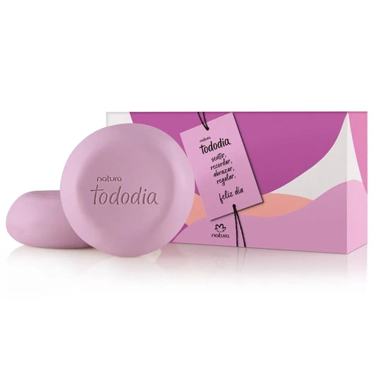Sabonete em Barra Puro Vegetal Tododia Avelã e Cassis 2x90g – Natura