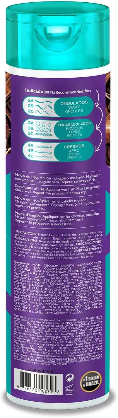 Novex My Curls – Shampoo Hidratante 300ml