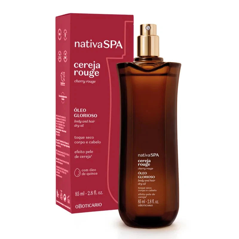 O Boticário Nativa Spa Cherry Rouge Multi-purpose Oil – Limited Edition