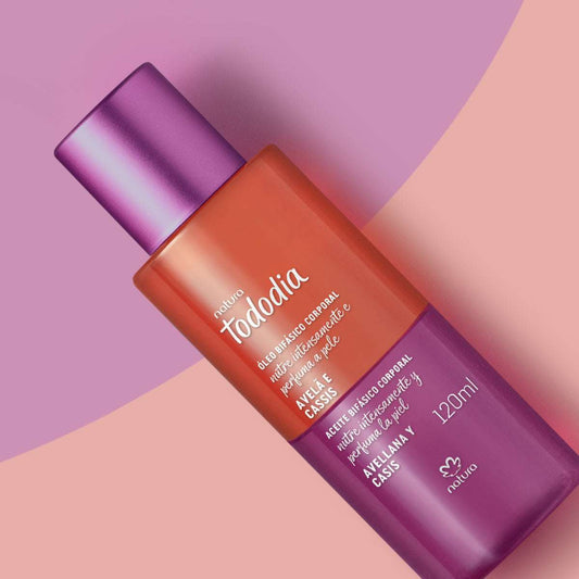 Óleo Bifásico Corporal Tododia Avelã e Cassis – Natura