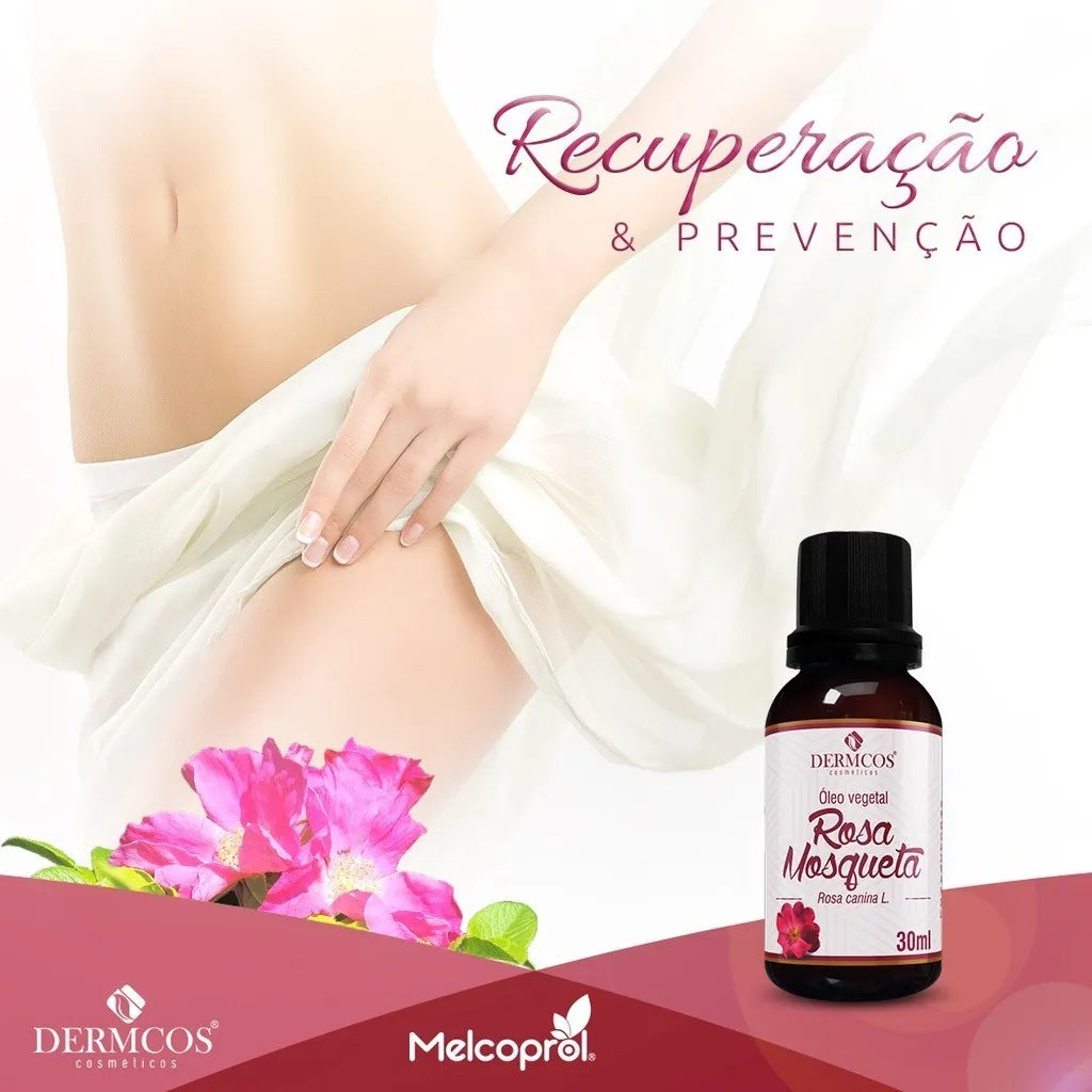 Óleo puro de Rosa Mosqueta 30ml – Dermcos