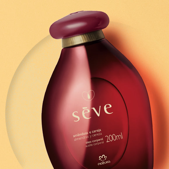 Óleo Desodorante Corporal Sève Amêndoas &amp; Cereja 200 ml