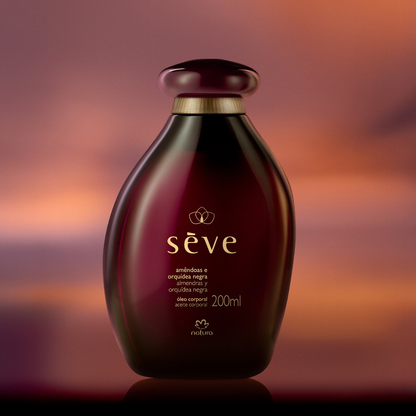 Óleo Desodorante Hidratante Corporal Sève Amêndoas e Orquídea Negra – Natura