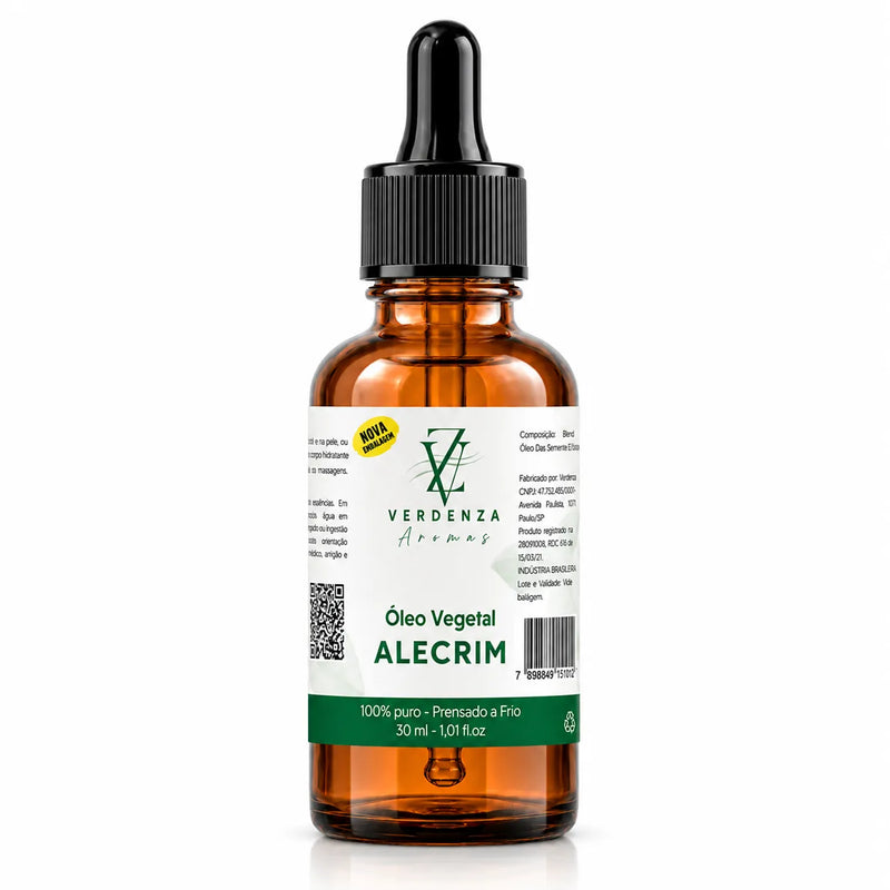 Óleo Vegetal de Alecrim 30ml – Verdenza
