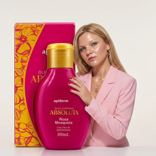 Óleo Corporal Apiderm Absoluta Rosa Mosqueta 100ml –  Apiderm