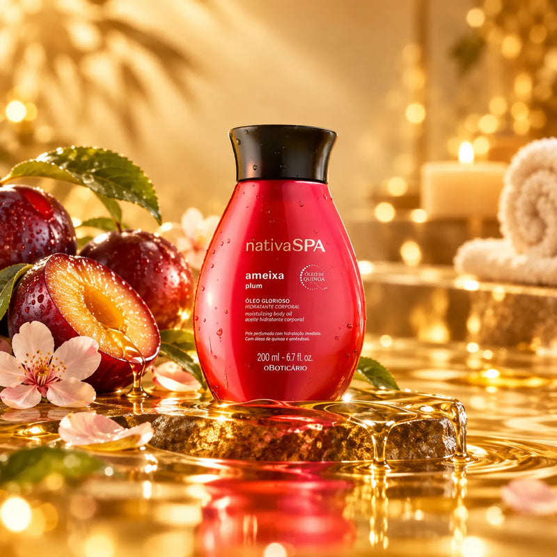 Óleo Corporal Nativa SPA Ameixa 200ml – O Boticário