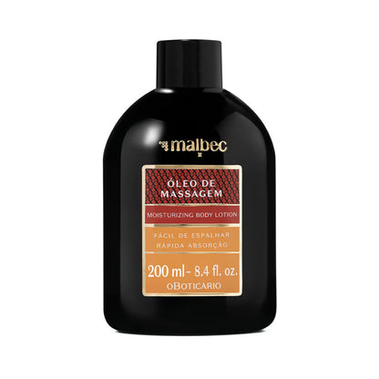 Óleo de Massagem Malbec X 200ml – O Boticário
