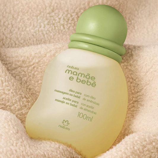 Óleo de Massagem Mamãe e Bebê Natura 100ml