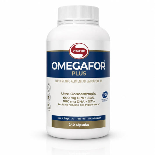Omegafor Plus Ômega 3 240 Cápsulas – Vitafor