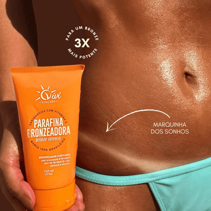 Parafina Bronzeadora 150ml Vivi Suncare