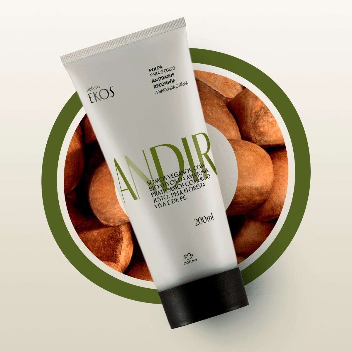 Polpa Desodorante Hidratante para o Corpo Ekos Andiroba – Natura