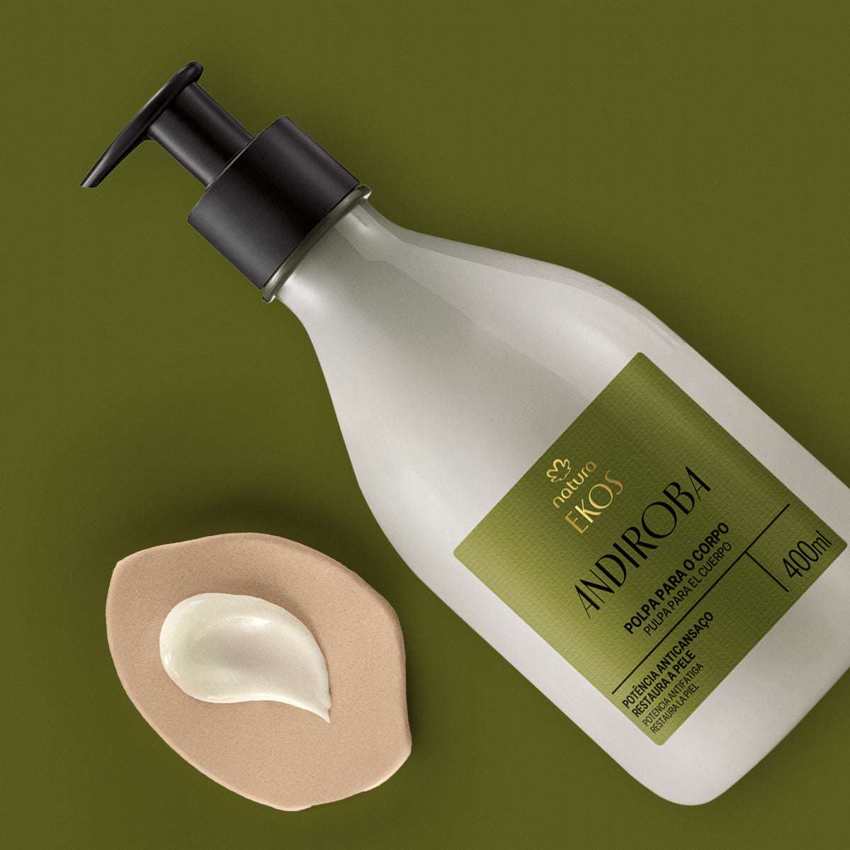 Polpa Desodorante Hidratante para o Corpo Natura Ekos Andiroba 400 ml