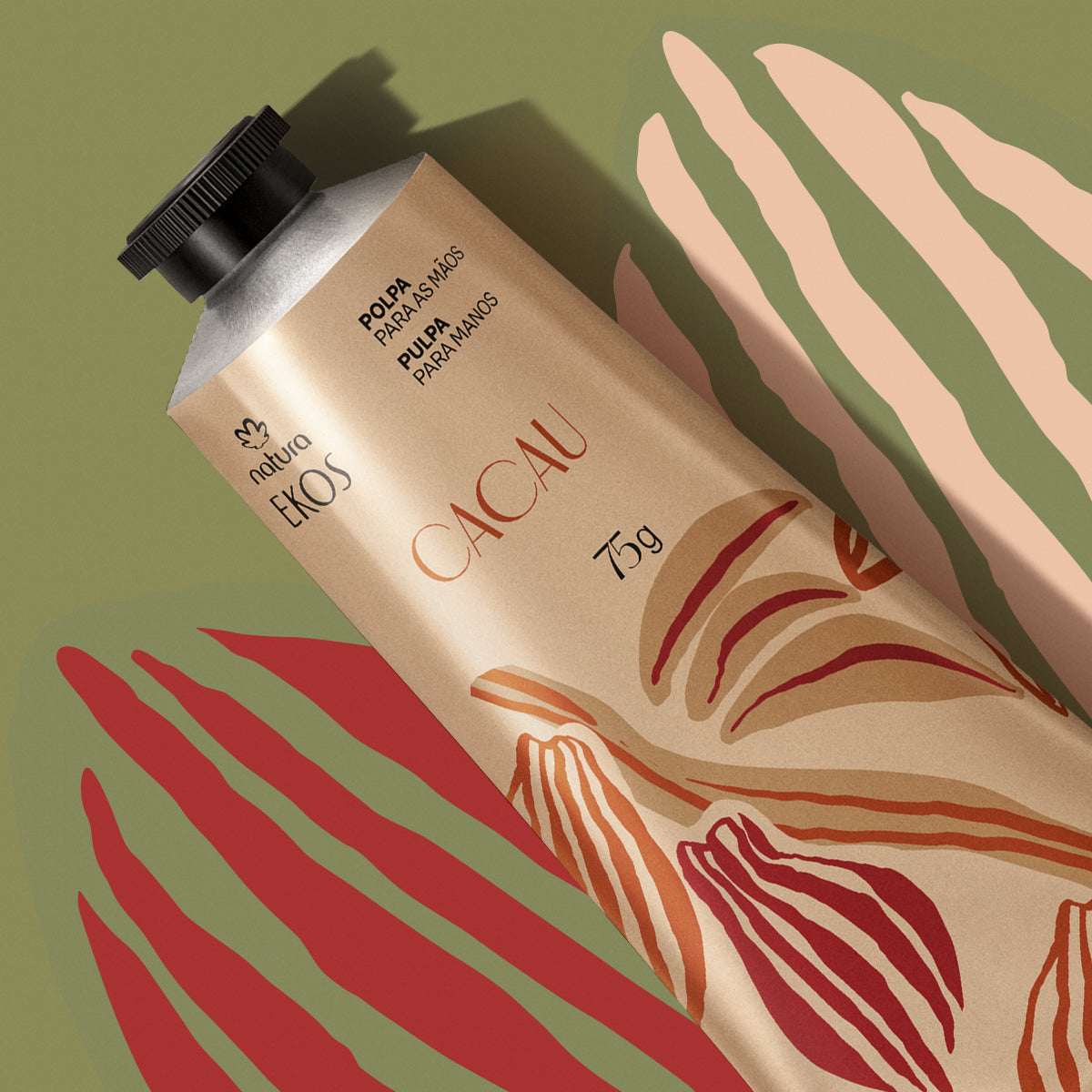 Polpa Hidratante para Mãos e Unhas Ekos Cacau – Natura