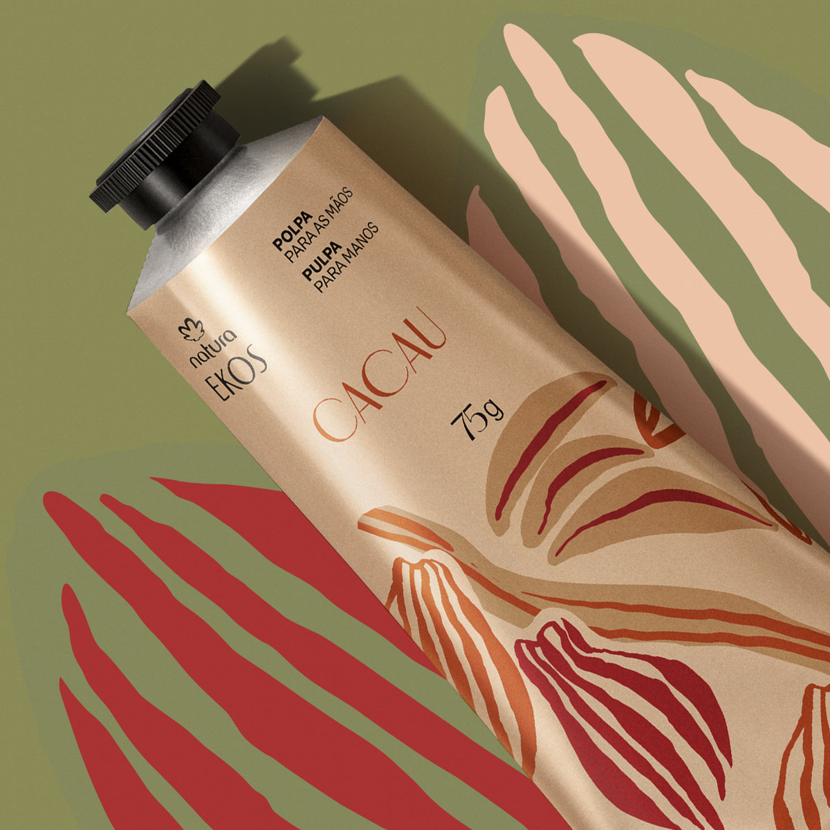 Polpa Hidratante para Mãos e Unhas Ekos Cacau – Natura