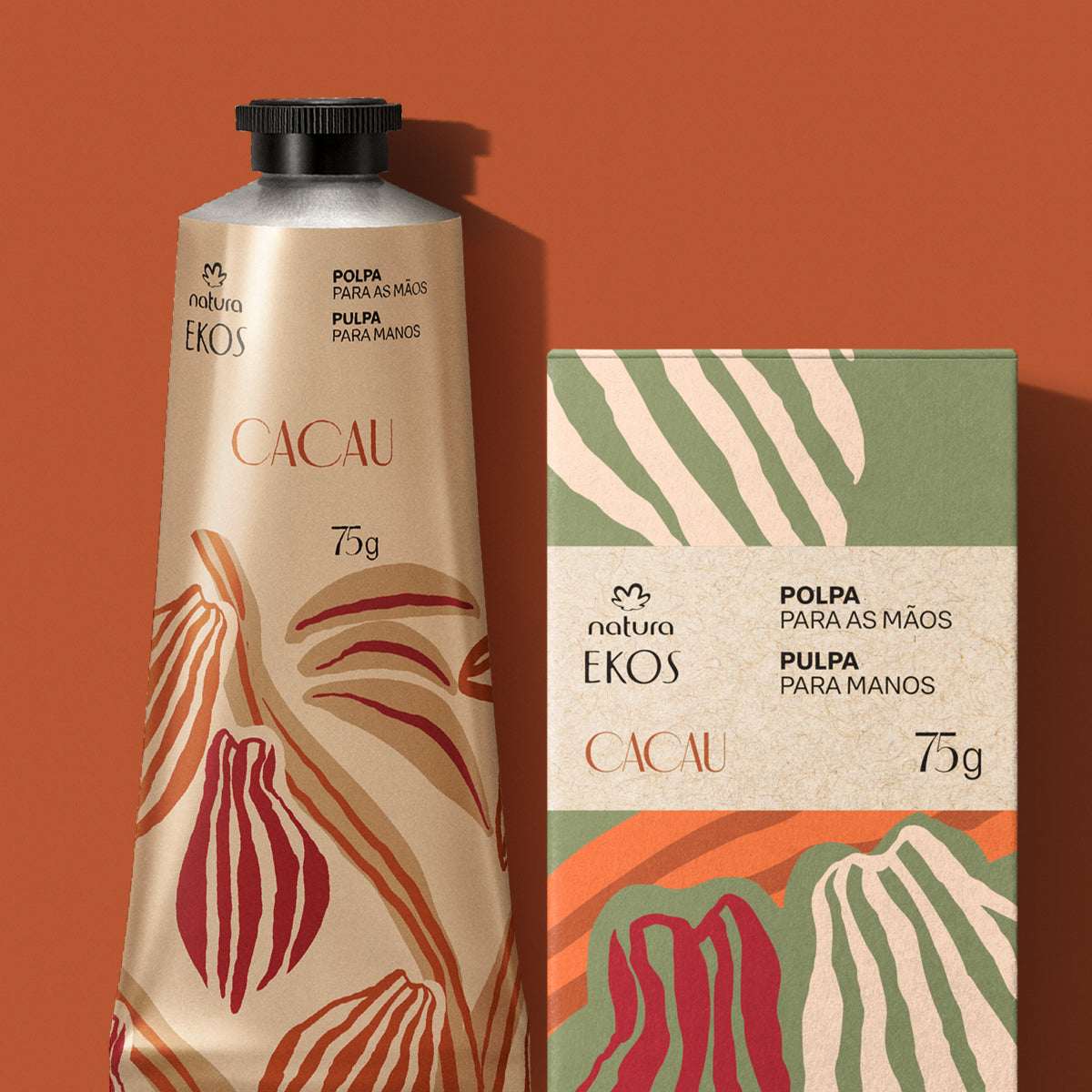 Polpa Hidratante para Mãos e Unhas Ekos Cacau – Natura
