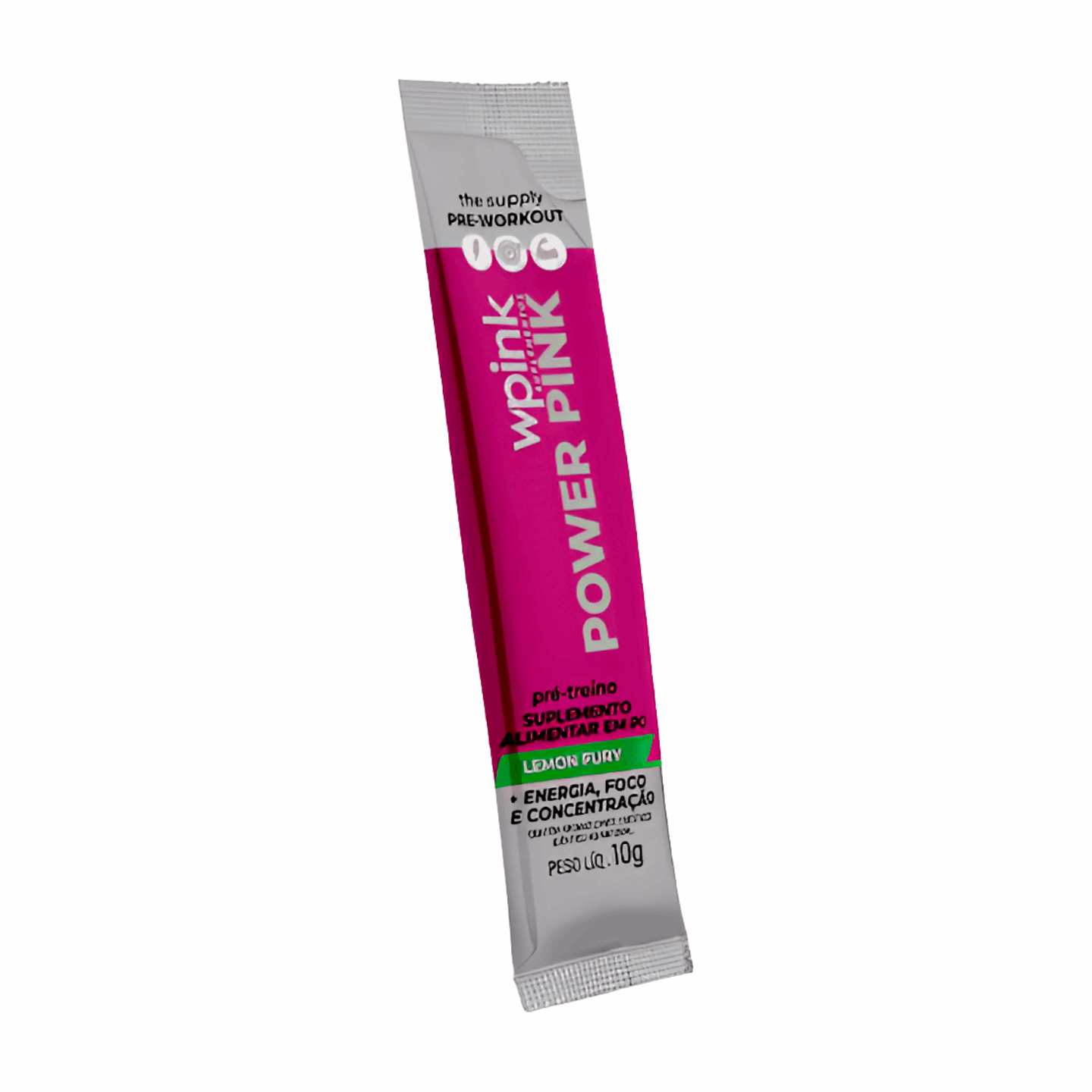 Power Pink Limão Pré-Treino 300g – Wpink