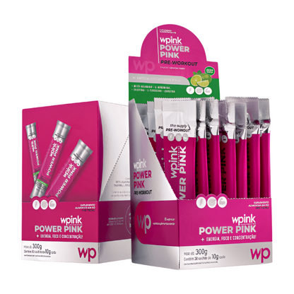 Power Pink Limão Pré-Treino 300g – Wpink