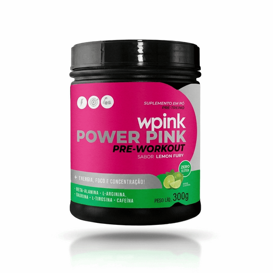 Pré-Treino Super Power Pink Limão 300g – The Supply