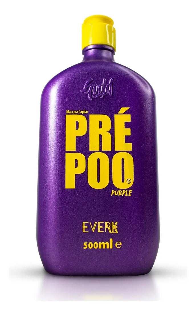 Máscara Capilar Pre-Poo Purple 500ml - Everk Cosméticos