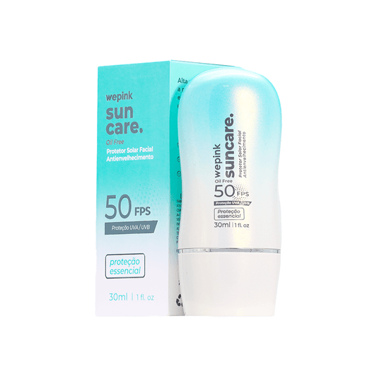 Protetor Solar Facial FPS 50 Suncare 30ml – WePink
