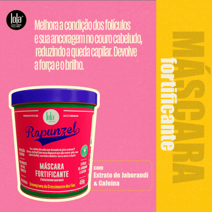Rapunzel – Máscara Capilar Fortificante 450g | Lola Cosmetics