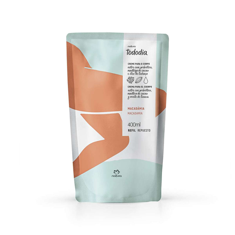 Refil Creme Desodorante Nutritivo Corporal Tododia Macadâmia – Natura