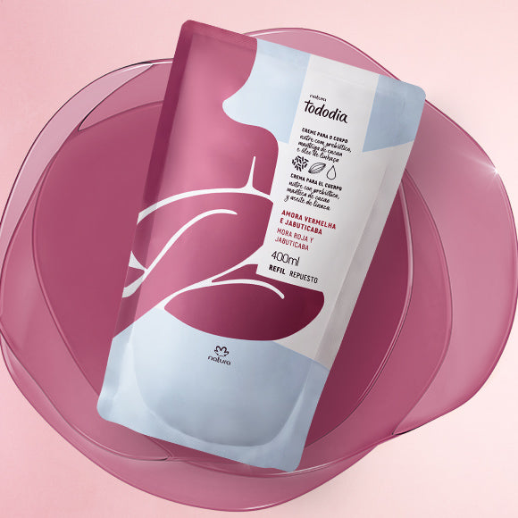 Refil Tododia Amora Vermelha & Jabuticaba – Natura