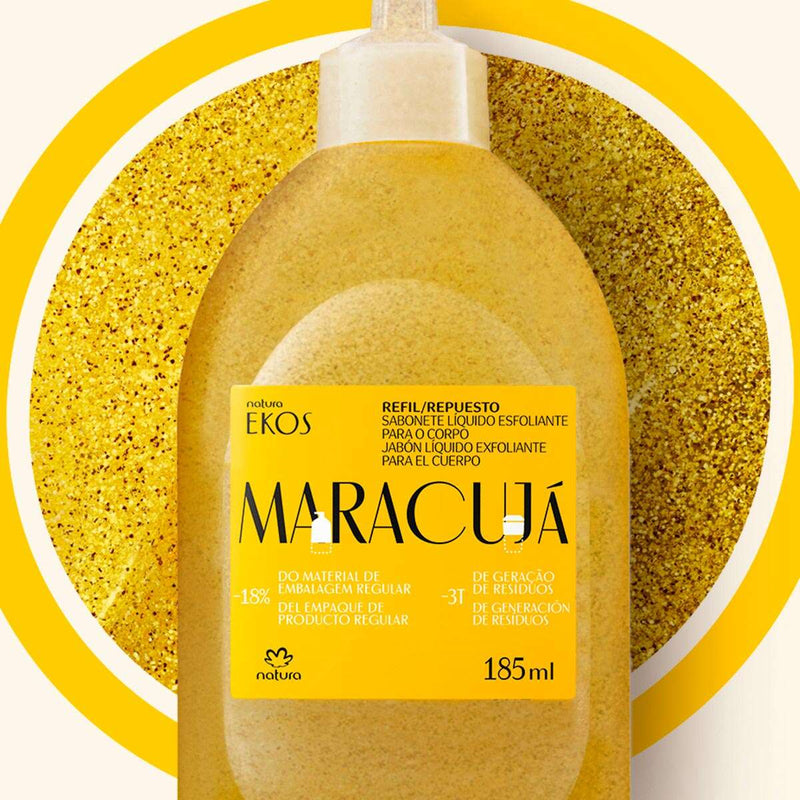 Exfoliating Soap Refill Passion Fruit 185ml – Natura Ekos