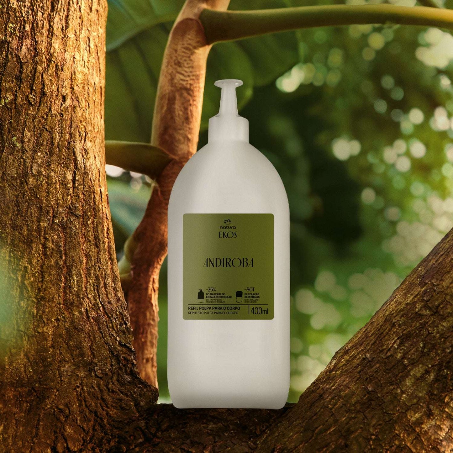 Refil Polpa Desodorante Hidratante Corporal Ekos Andiroba – Natura