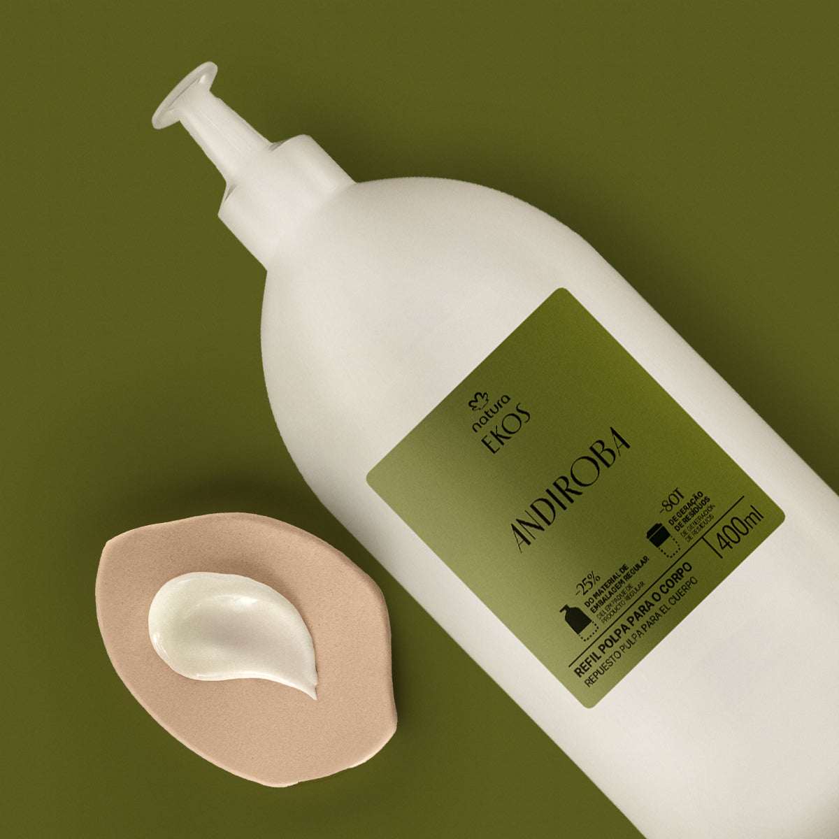 Refil Polpa Desodorante Hidratante Corporal Ekos Andiroba – Natura