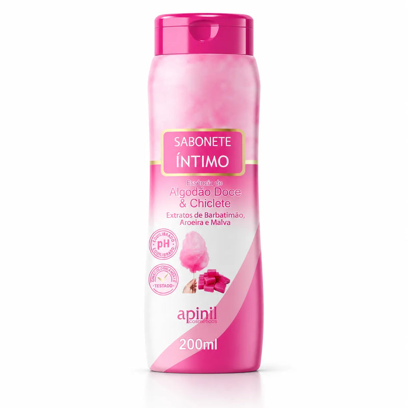 Sabonete Íntimo Algodão Doce & Chiclete 200ml