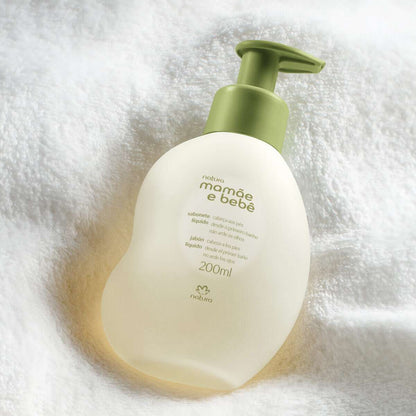 Sabonete Líquido Cabeça aos Pés – Mamãe e Bebê (Natura) | 98% Ingredientes Naturais