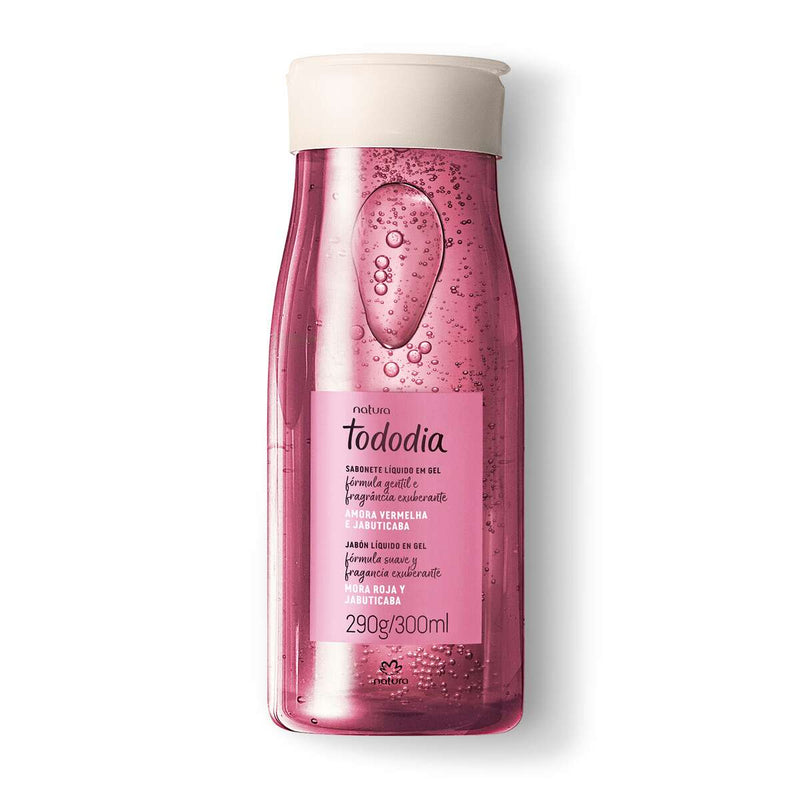 Sabonete Líquido em Gel Tododia Amora Vermelha & Jabuticaba 300ml – Natura