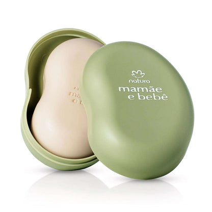 Sabonete em Barra Mamãe e Bebê com Saboneteira – Natura